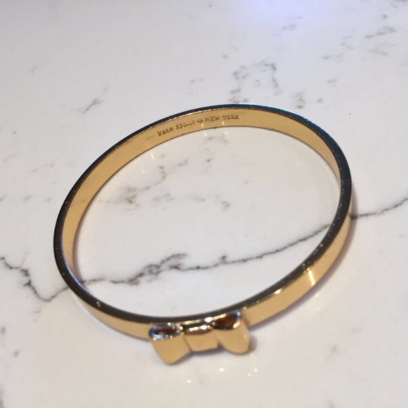 Kate Spade Mini Bow Bangle Bracelet - Picture 2 of 3